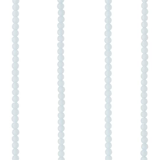 12 Pack: Light Sapphire Round Glass Beads, 4mm by Bead Landing™